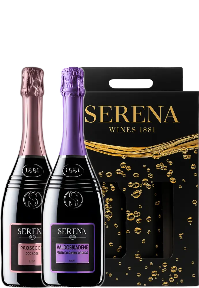 Serena Wines 1881 Set Serena DOCG a DOC Rosé + Dárkové balení