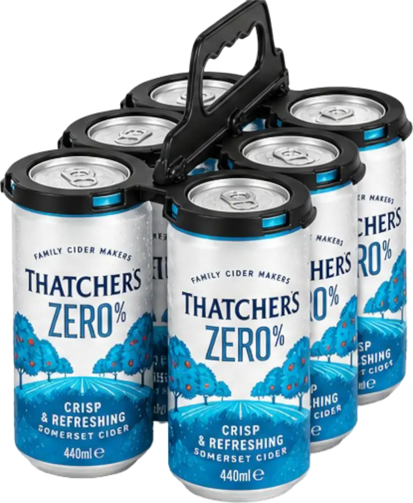 Thatchers Cider Set Cider Thatchers ZERO 0,44l 4+2 s držákem