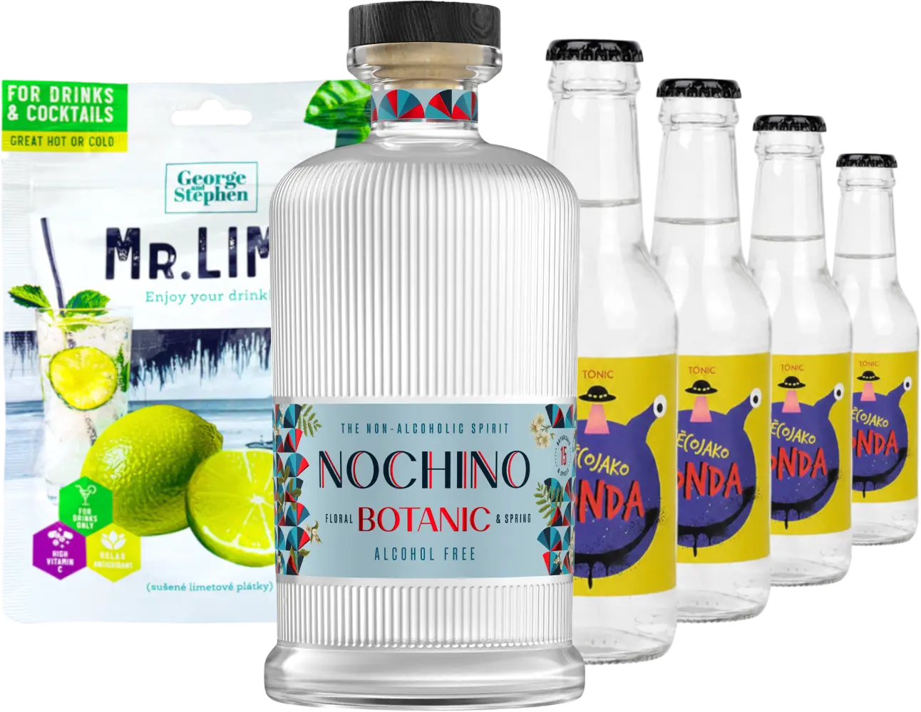 různí Set Nochino Botanic & 4 x Tonic Něco jako Tonda