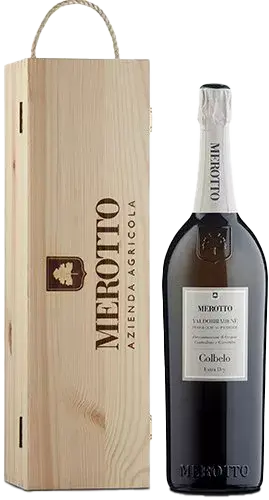 Merotto Merotto Colbelo Superiore Prosecco Extra Dry DOCG MAGNUM 1,5 l + Dárkové balení