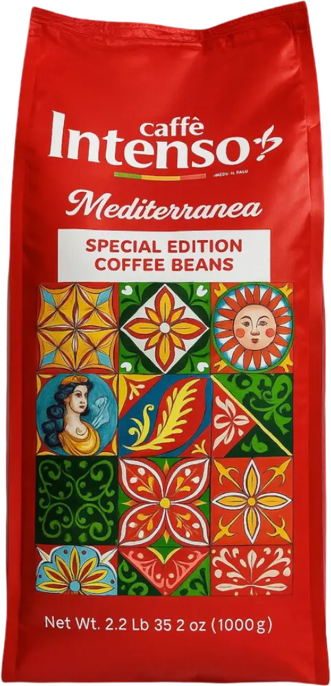 Intenso Caffé Káva Intenso Mediterranea 1kg