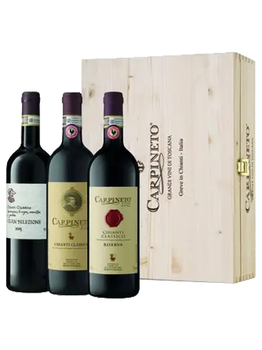 Carpineto Gallo Nero selekce vín apelace Chianti Classico