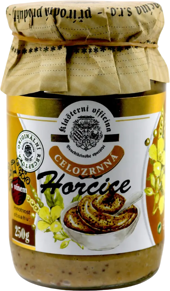Klášterní Officína Klášterní Officína Hořčice celozrnná 250g