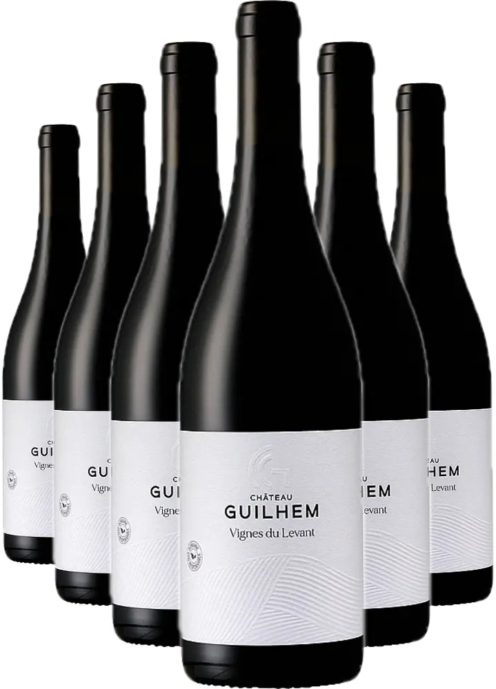 Chateau Guilhem Set Guilhem Cuvée Vignes du Levant červené 4+2