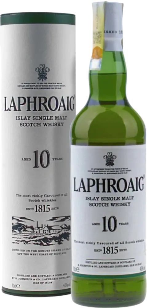 Laphroaig Whisky Laphroaig 10YO + Dárkové Balení