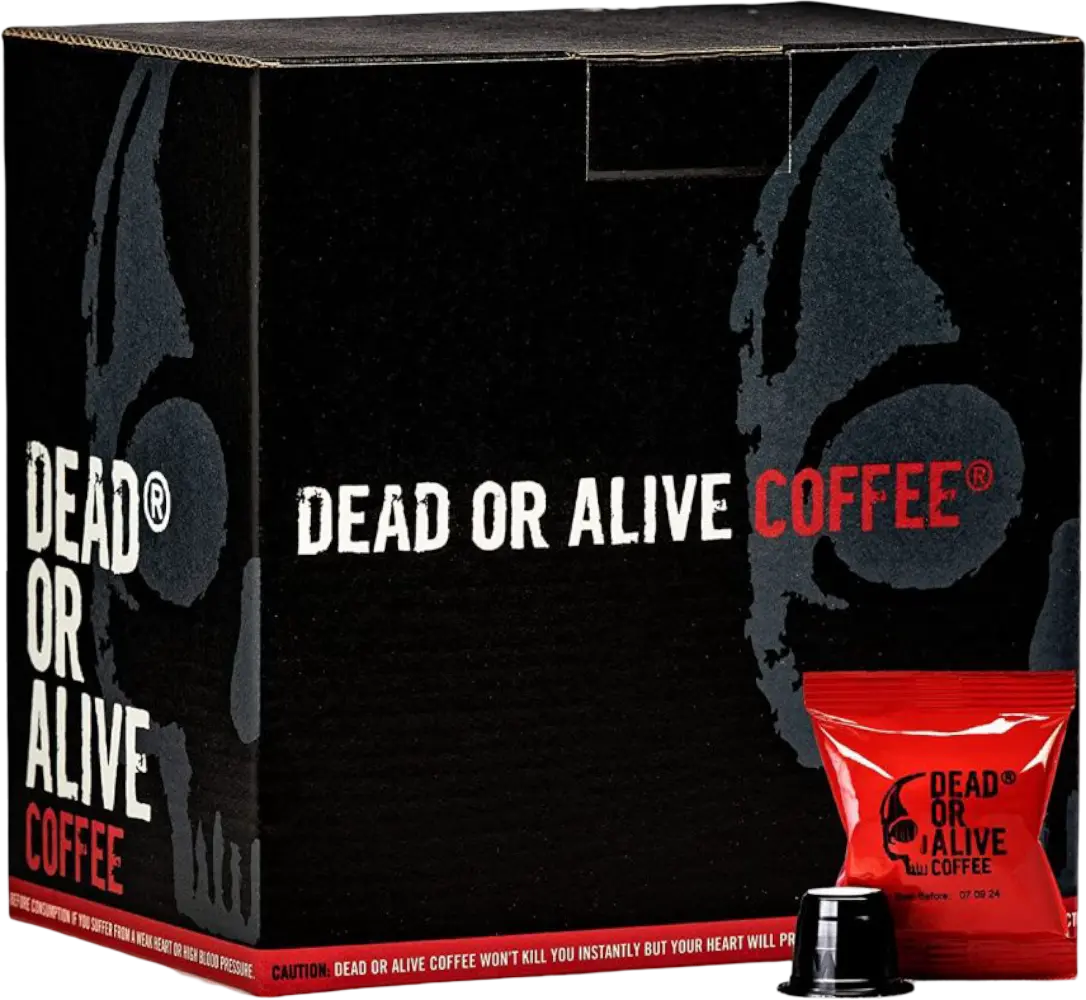 Dead or Alive Kávové kapsle Dead or Alive 50ks