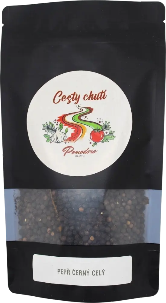 Pomodoro moravia Pepř černý celý Pomodoro moravia 100g