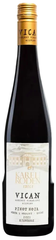 Vinařství Vican Vican Pinot Noir Edice Karel Roden Výběr z hroznů 2021