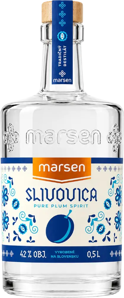 Marsen Pálenka Marsen Slivovica TRADITIONAL 0,5l 42%