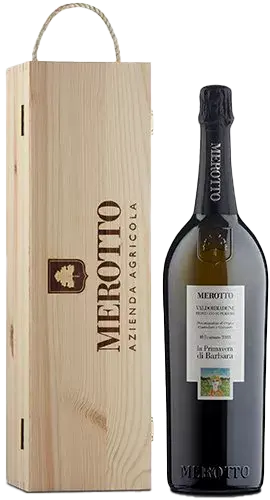 Merotto Merotto Bareta Superiore La Primavera di Barbara Dry DOCG Mill. MAGNUM 1,5l + Dárkové balení