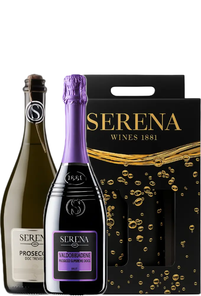 Serena Wines 1881 Set Serena DOCG Superiore a DOC Spago + Dárkové balení