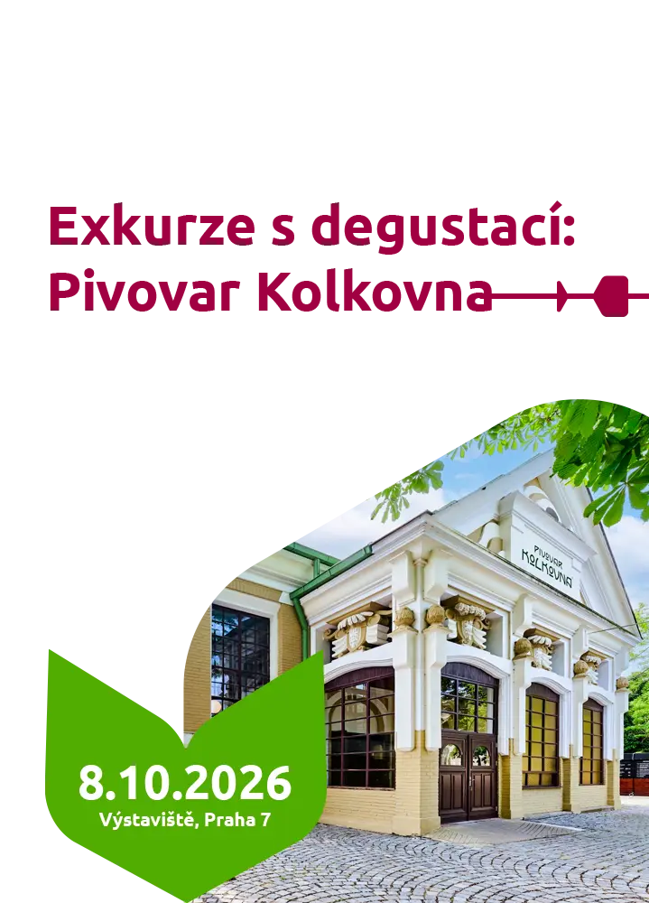 Pivovar Kolkovna Exkurze Pivovaru s degustací · Kolkovna · 8.10.2026