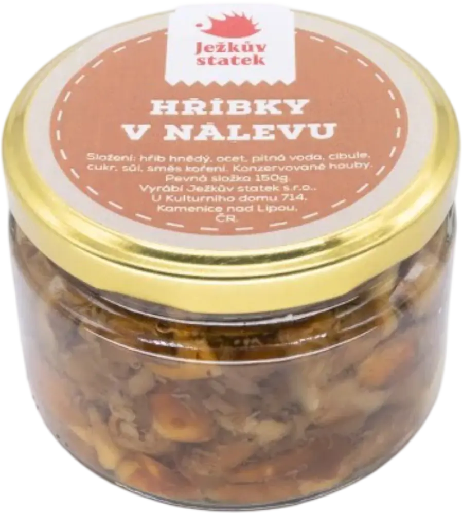 Ježkův statek Hříbky v nálevu Ježkův statek 235g