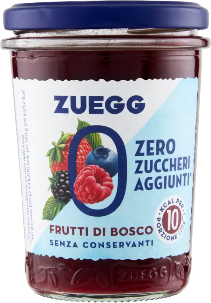 Zuegg Marmeláda Lesní ovoce bez cukru Zuegg 220g