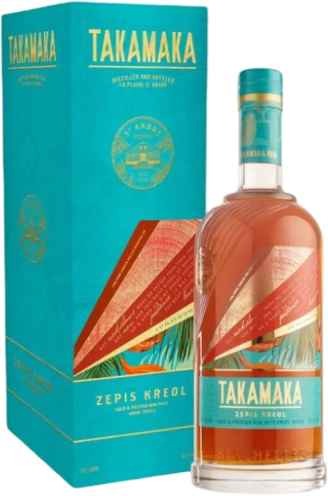Trois Frères Rum Takamaka Zepis Kreol 0,7l 43% + Dárkové balení