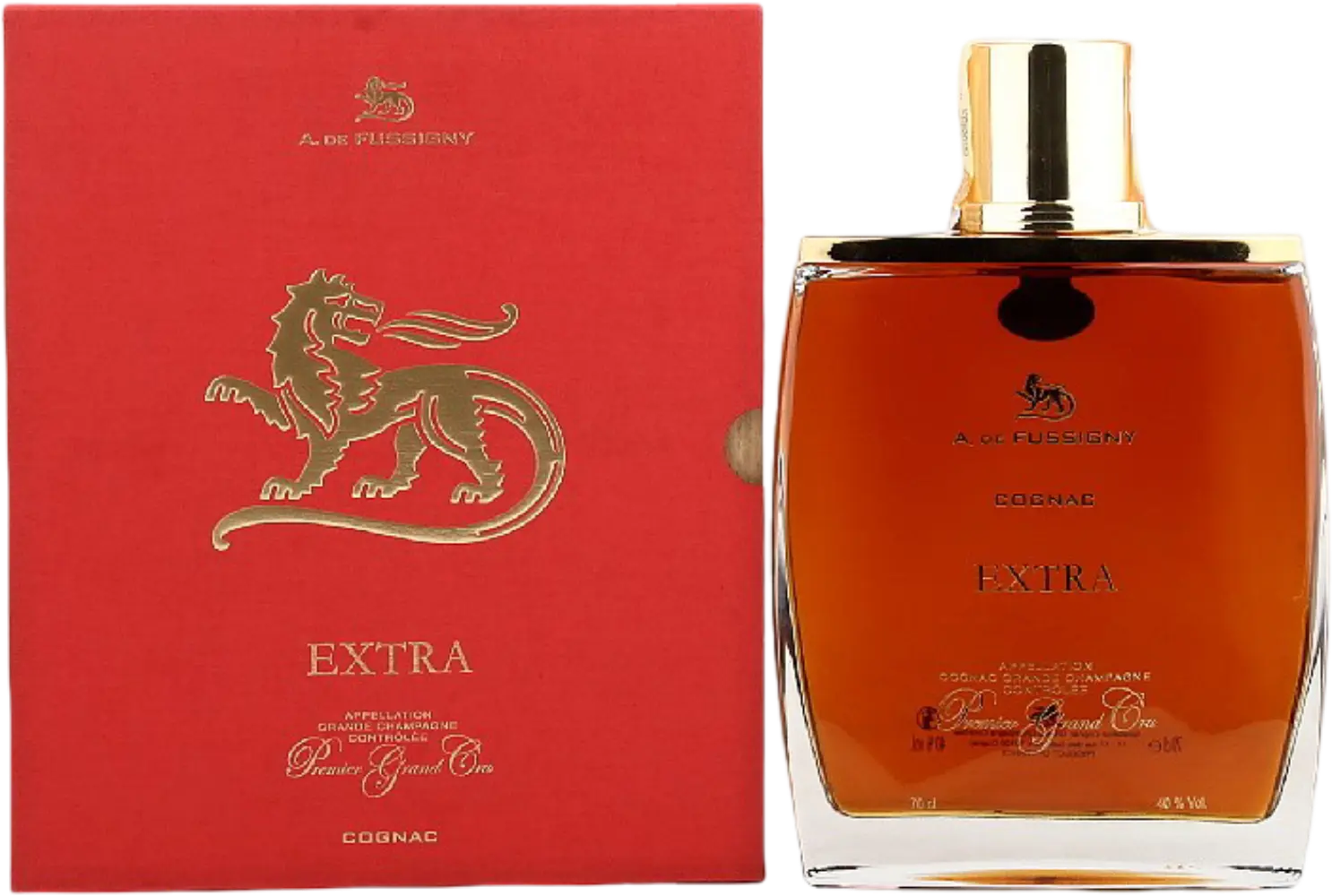 A De Fussigny Cognac A.De Fussigny Extra Grande Champagne 0,7l 40% + dárkové balení