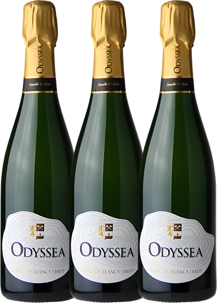Odyssea Set Odyssea Crémant de Bordeaux Brut 2+1