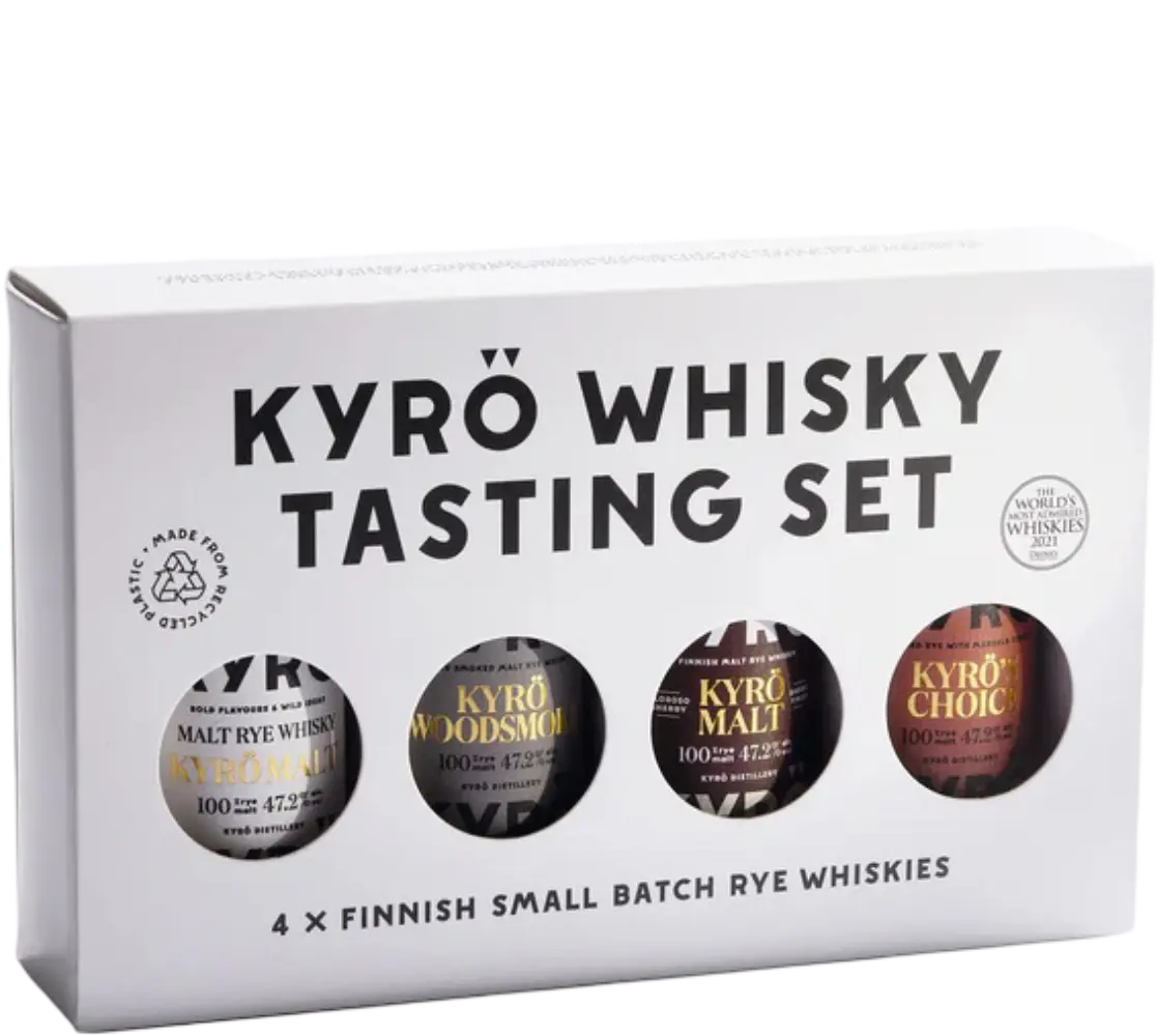 Kyrö Degustační set Kyrö Whisky 4×0,05l