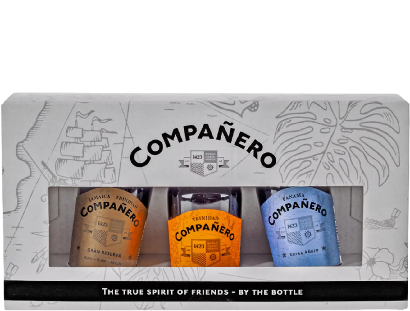 1423 - World Class Spirit Rum Dárková sada Compañero Gift Box