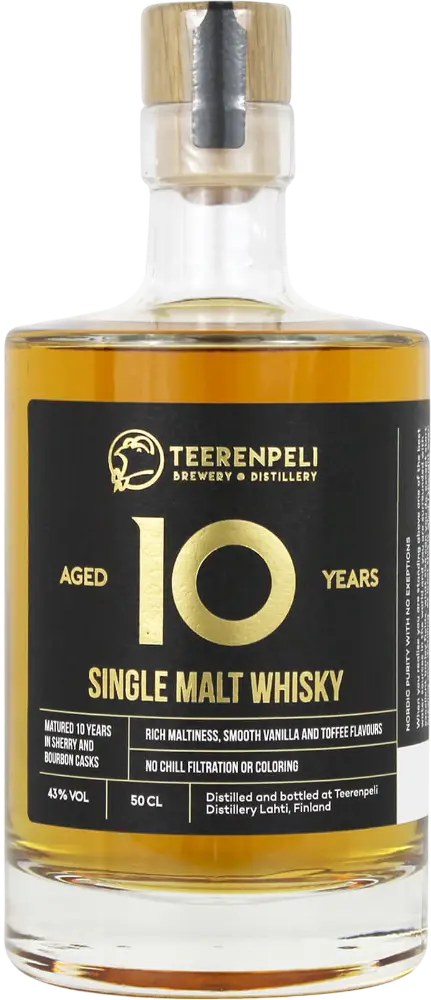 Teerenpeli Whisky Teerenpeli Aged 10 Years 0,5l 43%