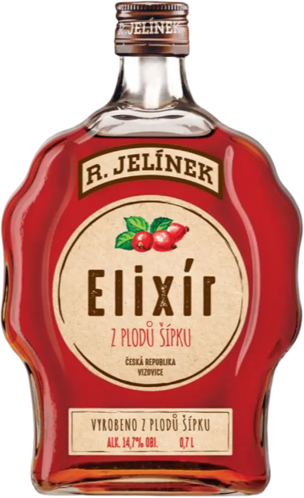 Rudolf Jelínek Elixír z plodů šipků 0,7l 14,7%