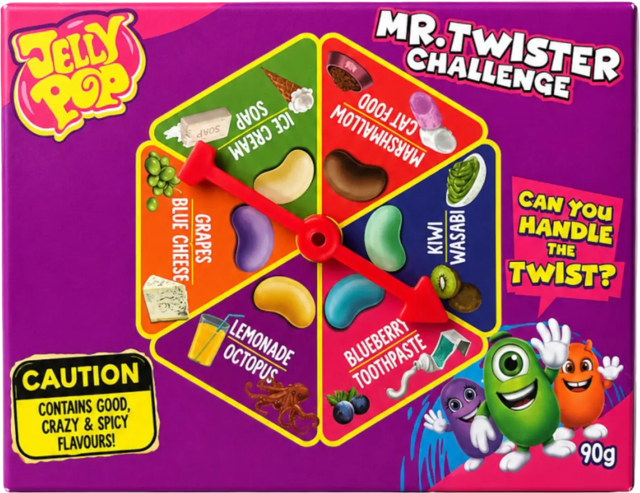 Hot-Chip JellyPop Hot-Chip Mr.Twister Challenge 90g