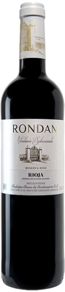 Bodegas Sáenz de Santamaría Rondan Tinto Reserva 2015