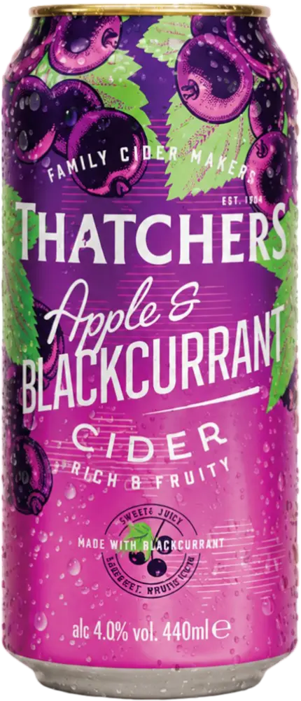 Thatchers Cider Cider Thatchers Apple and Blackcurrant 0,44l