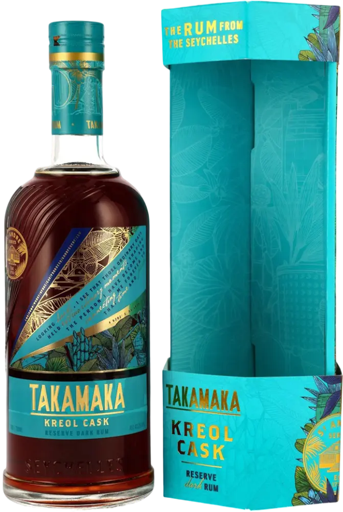 Takamaka Rum Takamaka Kreol Cask Reserve Dark 0,7l 40,3% + Dárkové balení