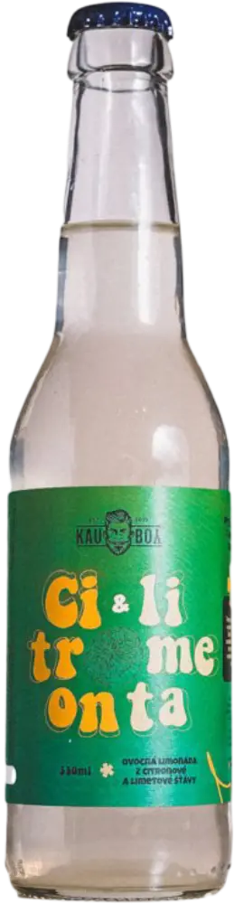 Kauboy Limonáda Kauboy Citron a limeta 2025 0,33l