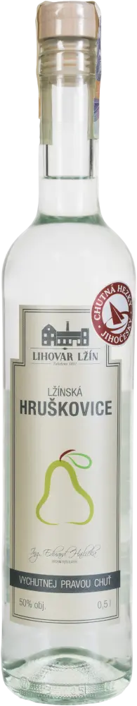 Lihovar Lžín Hruškovice Lihovar Lžín 0,5l 50%