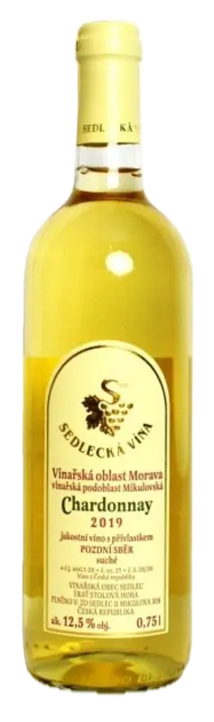 ZD Sedlec Sedlec Chardonnay Pozdní sběr 2020