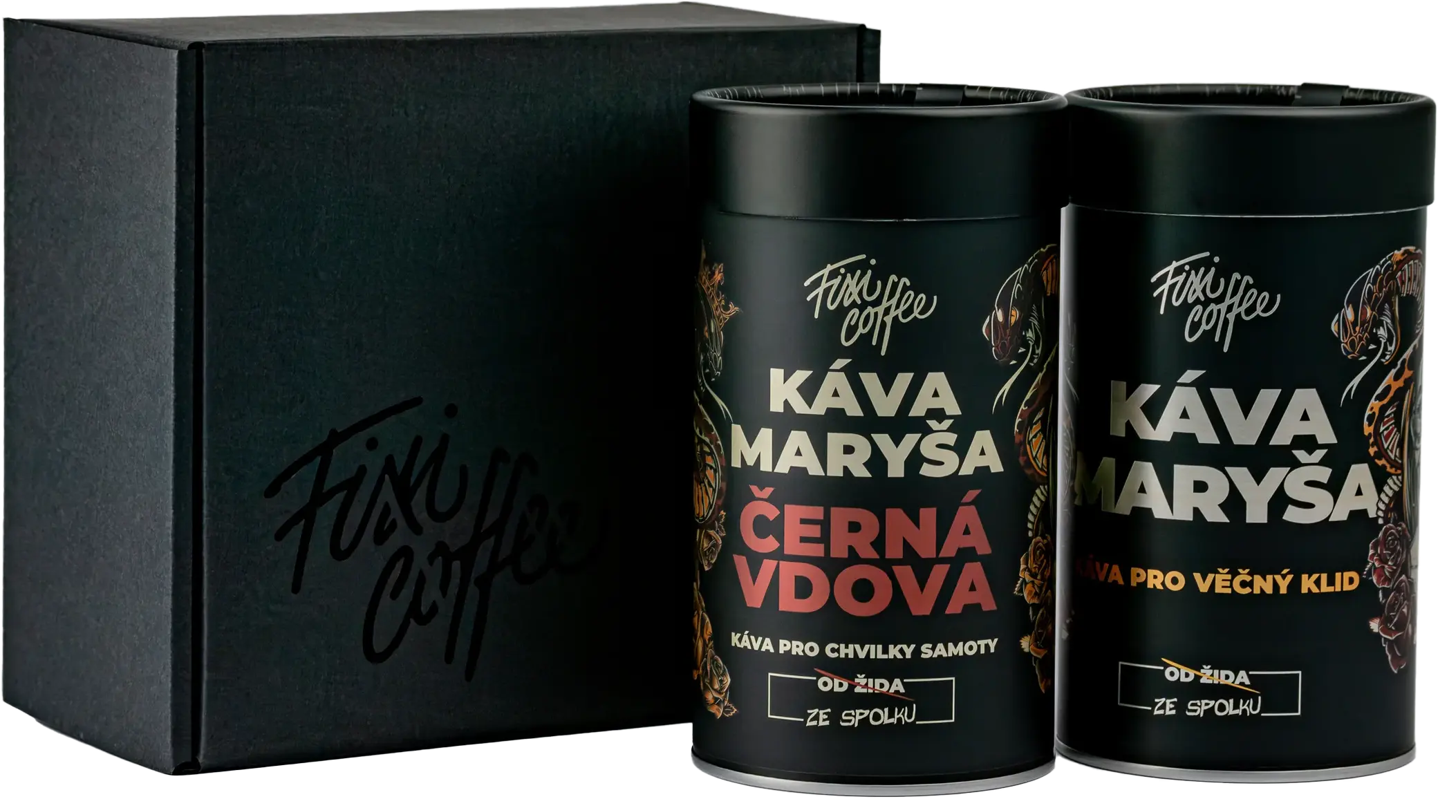 Fixi Coffee Káva Fixi Coffee Maryša - dárková sada ze spolku podruhé 2 x 250 g