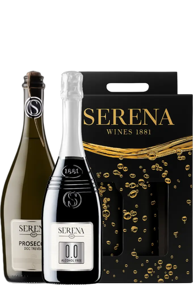 Serena Wines 1881 Set Serena Zero a Spago + Dárkové balení