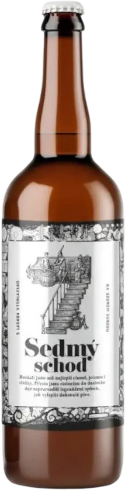 Pivovar Sedmý schod Pivo Pivovar Sedmý schod 12° 0,75l