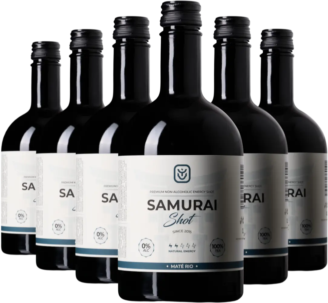 Drink Samurai Set energetický nápoj Samurai Shot Maté Rio 6x0,5l