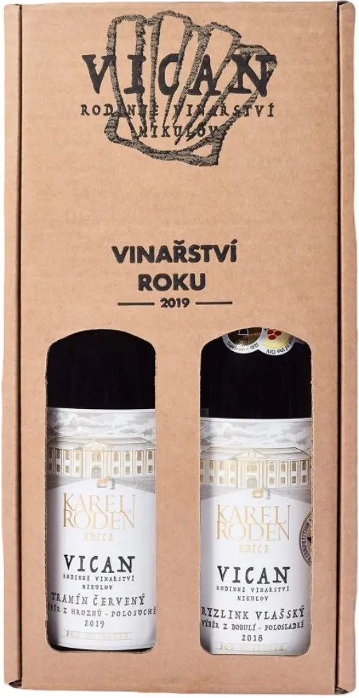 Vinařství Vican Set Vican Dárkový Karel Roden