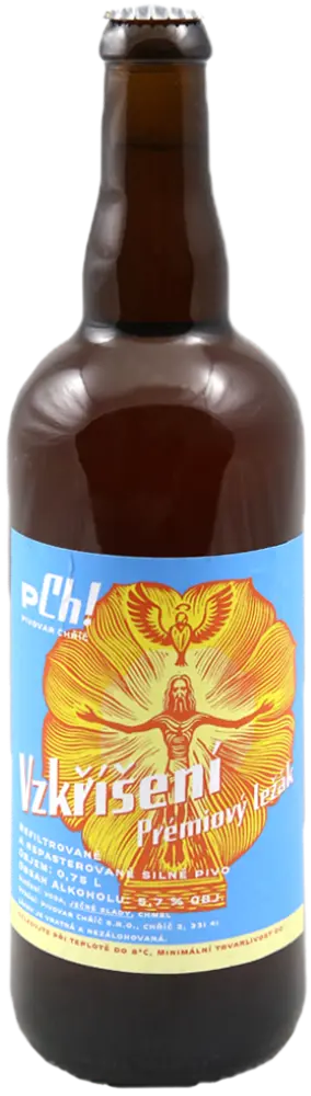Pivovar Chříč Pivo Pivovar Chříč Vzkříšení 13° jantarový speciál 0,75l