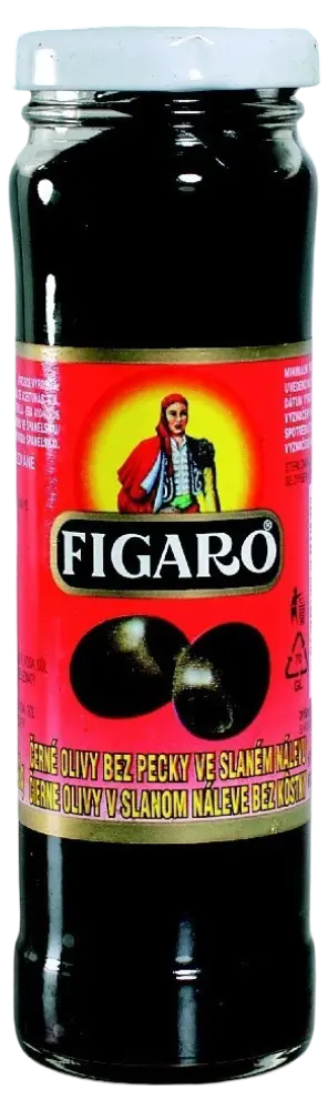 ESSA Figaro Černé olivy bez pecky 142g