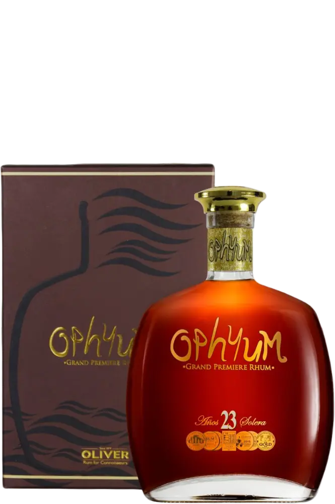 Oliver & Oliver Rum Ophyum 23 Sistema Solera 0,7l 40% + Dárkové balení