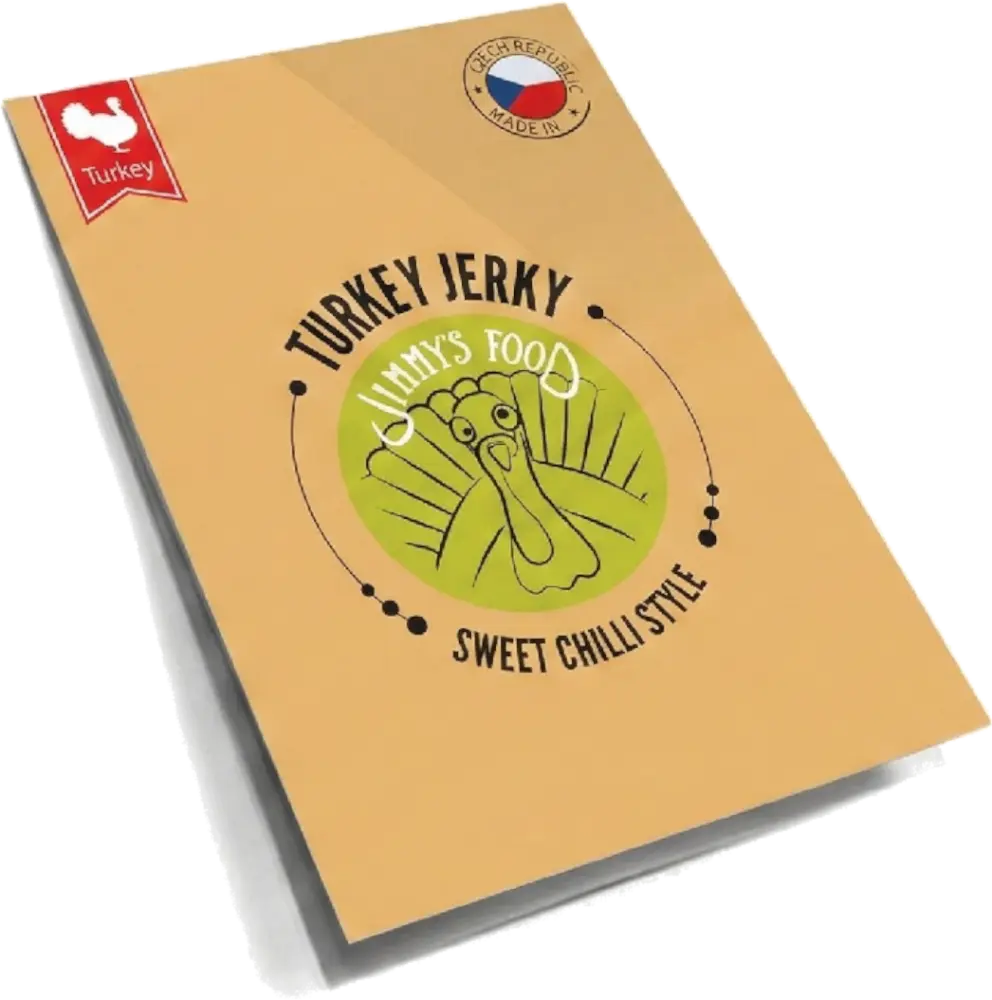 Jironi Food s.r.o. Sušené Krůtí maso sweet chilli Jimmy's Food 25g