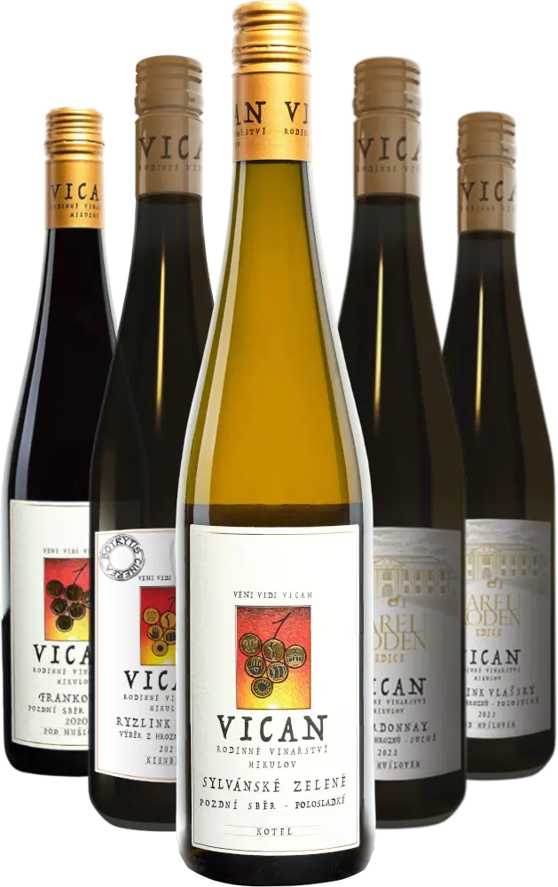 Vinařství Vican Set Vican Degustační Vína