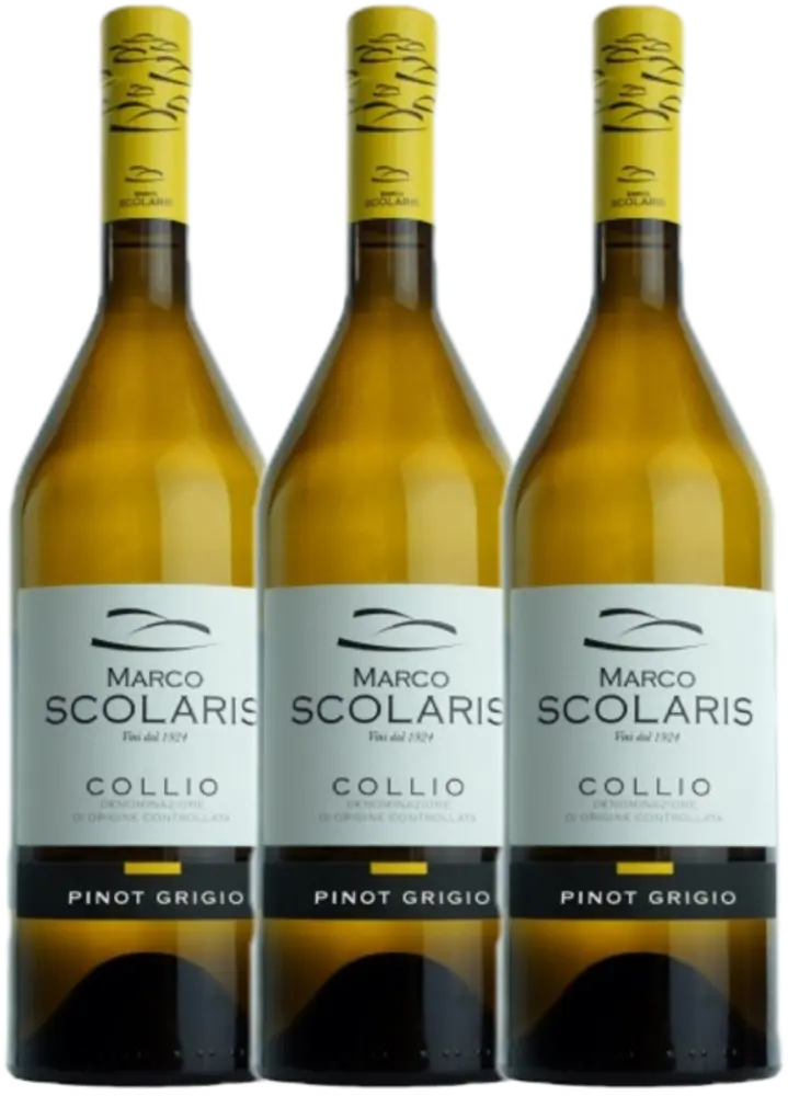 Marco Scolaris Set Marco Scolaris Pinot Grigio Collio DOC 2023 2+1
