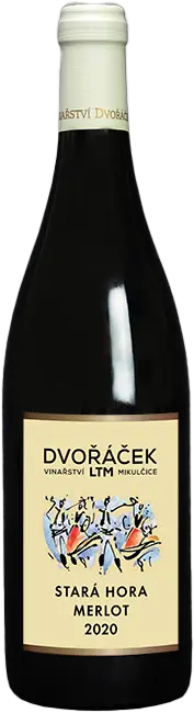 Vinařství Dvořáček Dvořáček Merlot Výběr z hroznů 2020