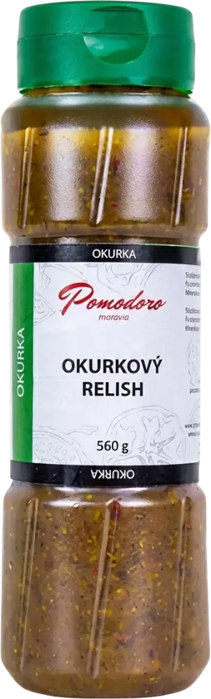 Pomodoro moravia Okurkový relish Pomodoro moravia 560g