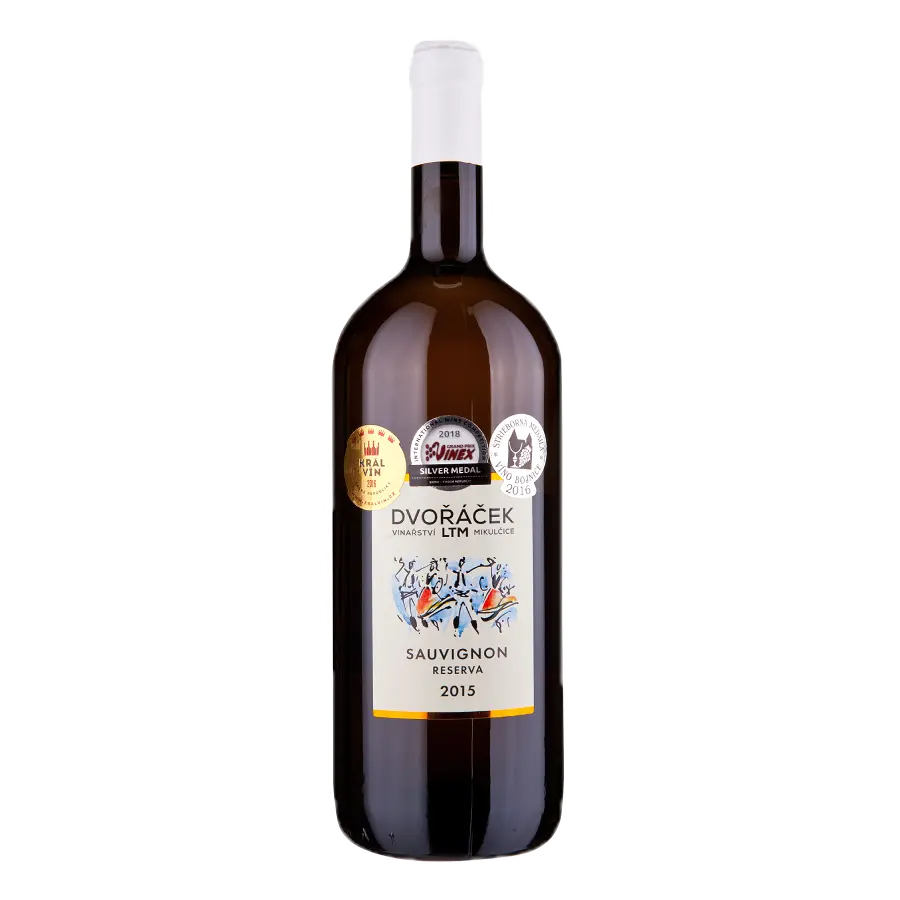 Vinařství Dvořáček Dvořáček Sauvignon REZERVA Magnum Pozdní sběr 2015