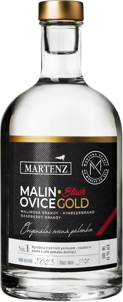 Martenz Malinovice Black GOLD 45% 0,5l