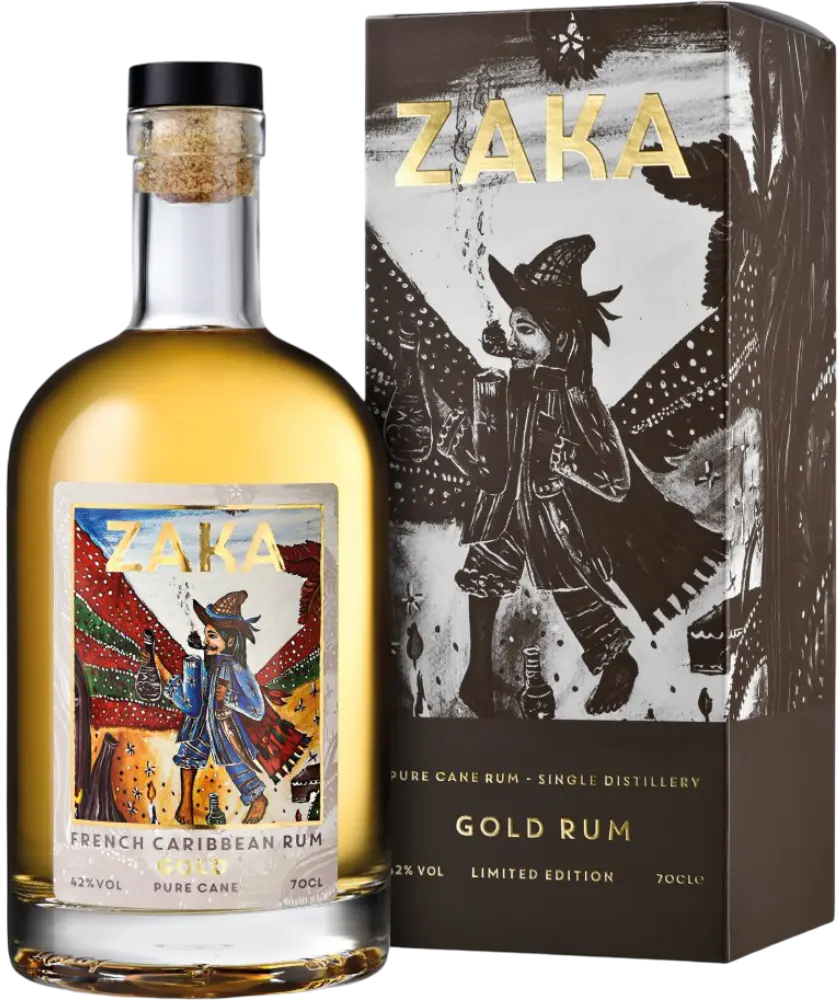 Zaka Rum Company Rum Zaka French Carinbean 0,7l 42% + Dárkové balení