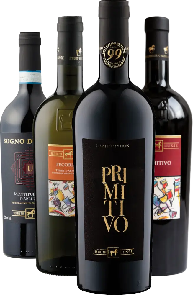 Tenuta Ulisse Set Tenuta Ulisse Vín z Marche 3+1