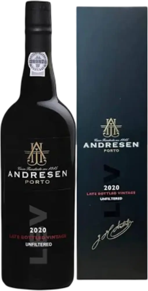 J.H. Andresen J.H. Andresen LBV 2020 Port 0,75l 20% + Dárkové balení